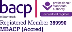 BACP Accredited Member badge