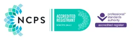 NCPS Accredited Registrant badge